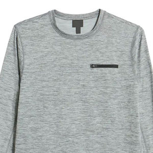 Camisetas lisas de manga larga para hombre de alta calidad personalizadas al por mayor para actividades al aire libre ropa deportiva a granel - Product Image 6