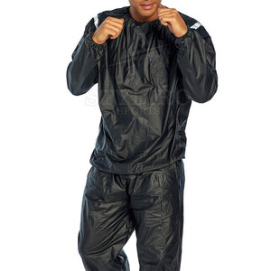 Unisex High Quality PVC <b>Sauna</b> Suits Customizable Logo Plus Size for Workouts and <b>Home</b> Use Hot Sale for Weight Loss - Product Image 4