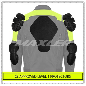 Veste d'équitation courte homologuée CE, textile respirant, léger et imperméable, vêtements de sport toutes saisons pour motocyclistes, coupe-vent - Product Image 4