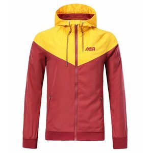 Nuevos conjuntos de moda para hombre, conjunto de pantalones cortos de nailon, conjunto hecho a medida para hombre, conjunto corto cortavientos de dos piezas de poliéster con cremallera para hombre - Product Image 1