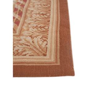 Tapiz Chino (c.1990) con Diseño de Wasabi/Rosa del Desierto, Tapiz Decorativo para Pared, Estilo Mandala, para Exteriores, Estilo Navideño - Product Image 4