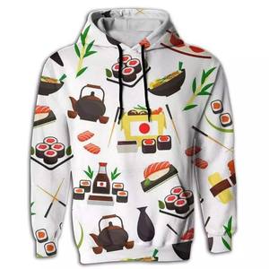 Jersey con estampado 3D de talla grande para hombre, por sublimación sudaderas con capucha, ropa informal básica de poliéster y algodón de alta calidad en blanco, sudadera con capucha para hombre - Product Image 4