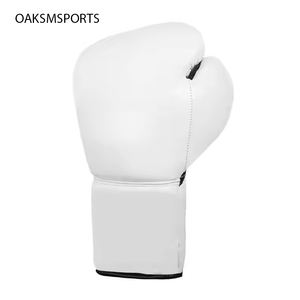 Alta calidad 2025 último logotipo personalizado colores ligeros guantes de boxeo de encaje suave OEM guantes de lucha de alta calidad de cuero - Product Image 4
