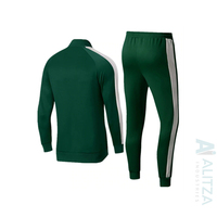 Alitza – Ensemble de jogging 2 pièces personnalisé, rayures blanches, grande taille, pour la maternité, la gym et le fitness, coupe ajustée, respirant et séchage rapide