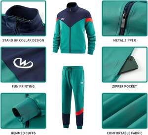 Survêtements pour hommes Vêtements d'hiver écologiques Meilleure qualité Nouveau arrivé Toutes couleurs Tailles plus Prix réglable - Product Image 3