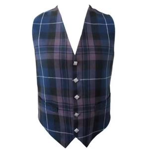 Chaleco de Tartán para Hombre de Diseño Personalizado y Alta Calidad, Ropa Escocesa, Logotipo Bordado Personalizado, Chalecos de Tartán para Hombre en Venta - Product Image 3