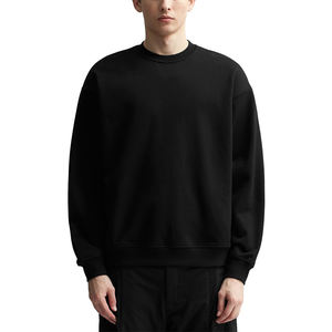 2025 nueva llegada sudadera de invierno con forro polar para hombre, de cuello redondo sudaderas con capucha, Jersey cálido, logotipo bordado personalizable hecho en Pakistán - Product Image 3