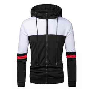 Gran oferta, nuevos hombres, diseño OEM, impresión Digital, patrón sólido, peso pesado, invierno, calidad Premium, respetuoso con el medio ambiente, sudaderas con cremallera polar - Product Image 1