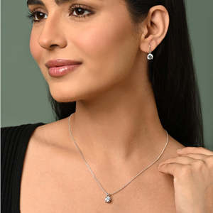 Compre en Línea Conjuntos de Pendientes de Plata de Ley 925 de Primera Calidad para Bodas - Product Image 3
