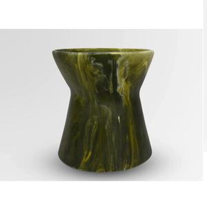 Jarrón de Flores Antideslizante de Fibra de Vidrio y Maceta de Cerámica para Interiores, Decoración de Mesa de Noche, Jarrón de Resina, Estilo Maravilloso - Product Image 2