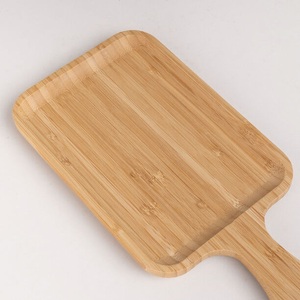 Fabricant de confiance Nouveauté Plateau de service en bois de mangue rond blanchi pour la nourriture et le dîner - Product Image 2