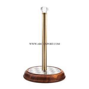 Admirable diseño pulido espejo metálico hoteles Mesa decoración tejido soporte de almacenamiento para baño y cocina uso tejido - Product Image 6