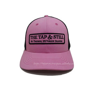 Casquettes de camionneur en coton brodé à 6 panneaux, design personnalisé, style streetwear classique et élégant, fabriquées au Vietnam pour la plage, tenues décontractées - Product Image 1