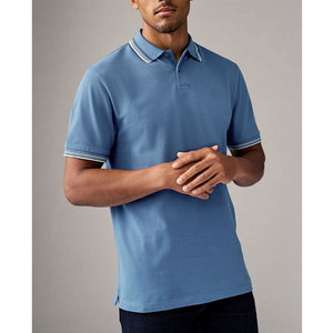 Camisetas Polo OEM 2026 al por Mayor, Personalizadas, de la Mejor Calidad, Manga Corta, Corte Regular, con Detalle en las Mangas - Product Image 1