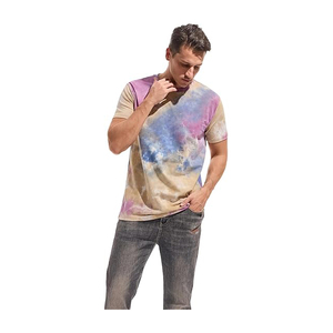 Camiseta de cuello redondo de la mejor calidad 100% Jersey de algodón serigrafía camiseta de hombre más vendida hecha por fabricantes paquistaníes - Product Image 5