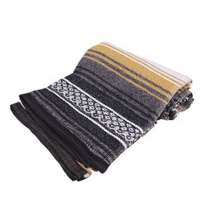 Nouvelle arrivée couvertures personnalisées fabriquées en inde coton authentique tissé à la main Cootn et mélange acrylique mexicain Falsa couverture pour S - Product Image 1