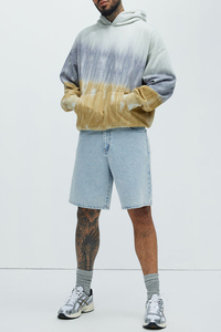 Sweat à capuche respirant en coton épais imprimé personnalisé de qualité supérieure en gros - Product Image 3
