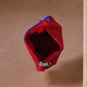 America Day Artistic Hand Beaded <b>Coin</b> Purse for Kids Zipper Closure Fabric Storage <b>Bags</b> Trendy Luxury Style Worldwide Export - Product Image 5