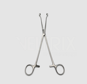 Babcock เครื่องมือผ่าตัดสแตนเลสสตีล24ซม., แหล่งจ่ายไฟด้วยมือคีมหนีบจับเนื้อเยื่อลำไส้ VE-SI-047การรับรอง CE - Product Image 3