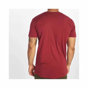 Venta al por mayor 100% algodón camiseta de alta calidad de la fábrica de suministro de los hombres lisos camisetas ODM tela de lona - Product Image 2
