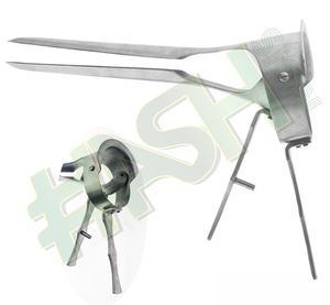 Instrument chirurgical vétérinaire allemand professionnel de haute qualité en acier inoxydable-spéculum vaginal pour le diagnostic des opérations de naissance - Product Image 3