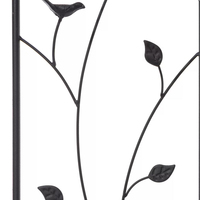 Support de fleurs d'angle pliable étagère de bibliothèque support de boulanger en métal supports de plantes en fer forgé