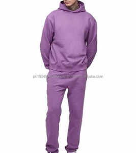 Survêtements pour hommes de haute qualité avec logo personnalisé, ensemble de deux pièces, vêtements décontractés d'hiver, manches longues, survêtement à capuche pour hommes - Product Image 3