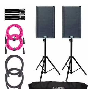 Altavoces Autoamplificados de Dos Vías de 12 Pulgadas de la Serie K12.2 K2 de Alta Calidad, Equipo de Sonido con Soportes, Cables y Bolsas de Transporte - Product Image 1