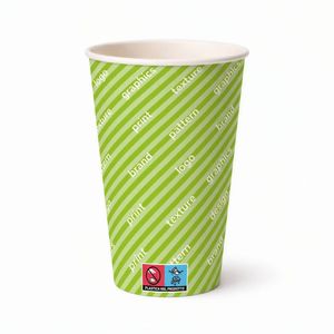 แก้วกระดาษ 470 ซีซี - แบบพิมพ์ลายเต็มฐาน - Product Image 1