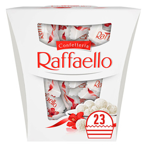Venta al por mayor Ferreroo Raffaelloo chocolate Coco almendra crujiente crema caramelo mejor precio de fábrica Venta caliente dulce caja de regalo a granel - Product Image 4