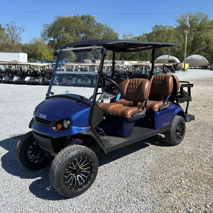 2026 EZ-GO Express 6 Express Explorer 13.5 Gasolina Eléctrico Azul - Product Image 1