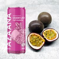 Zoetzure Passievrucht Kombucha Vers Klaar Om Te Verzenden Met Geurige Tonen Fruit & Groentesap Gezonde Dranken