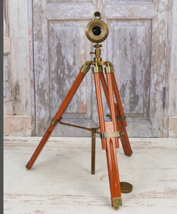 Télescope en laiton fait main, élégant et de très belle qualité, cadeau parfait pour le patron - Accent d'intérieur vintage, meilleur article pour offrir - Product Image 2