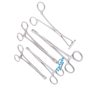 Kit d'instruments de piercing corporel en acier inoxydable de haute qualité, 5 pièces, fabricant et exportateur d'instruments chirurgicaux - Product Image 4