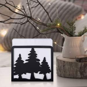 <b>Silver</b> Glitter <b>Napkin</b> Holder Elegant Table Decor for Homes Restaurants Cafes Offices and Special Events Wholesale From India - Product Image 5