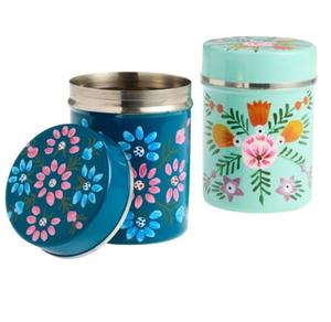 Food Spices <b>Tea</b> Container Jars For Home Kitchen Used Air Tight Lid Decor Hammered Design Copper Metal <b>Canister</b> With Wooden Lid - Product Image 4
