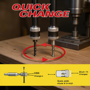 Foret HSS Stanley pour métal, acier à grande vitesse pour travaux sur métal, outil de qualité professionnelle - Product Image 3