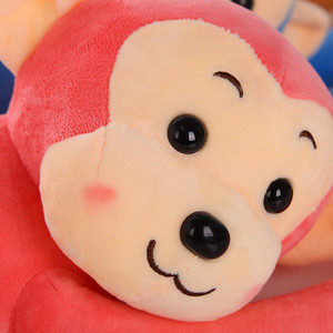 Khỉ sang trọng búp bê dễ thương cánh tay dài khỉ xe điện chống va chạm Khỉ gối rèm động vật búp bê quà sinh nhật - Product Image 3