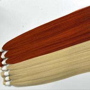 Énorme remise! Extensions de cheveux en vrac de haute qualité au prix de gros 6-32 pouces couleurs de cheveux humains vierges 613 - Product Image 1