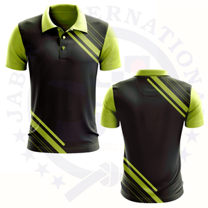 Polo para hombre 100% algodón poliéster Regular Fit manga corta Camisa estampada personalizable para hombre - Product Image 6