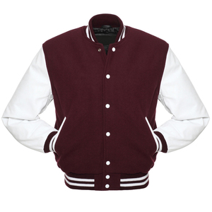 Custom Embroidered <b>Man</b> Versity Jacket Hot Sale Casual Custom Jacket Customized Wool College Varsity Jacket - Product Image 1