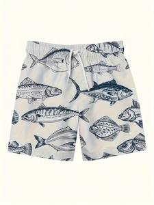 Short de basket-ball en maille pour homme Pantalon de jogging respirant avec logo brodé personnalisé quantité minimale de commande bas élastique taille moyenne solide motif 3D Sports décontractés - Product Image 2