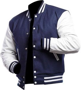 Vêtements de rue personnalisés avec logo et motif Letterman Vestes OEM Veste Letterman de haute qualité pour hommes - Product Image 4
