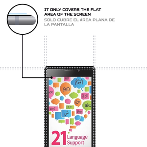 ฟิล์มกันรอยหน้าจอ ANTISHOCK สำหรับฟิล์มป้องกันโทรศัพท์มือถือลาวา ไอริส 465 พรีเมี่ยม - Product Image 3
