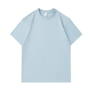 Camiseta Casual Personalizada de Alta Calidad, 220 GSM, 100% Algodón, Lisa, Gruesa, con Diseño de Logotipo Impreso Personalizado - Product Image 4