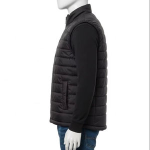 Chaleco de Hombre con Relleno de Poliéster, Material Suave, Antiencogimiento, Cálido, Ligero, Ropa de Abrigo Cómoda para Invierno, Chaleco para Exteriores - Product Image 2