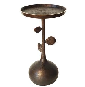Support latéral décoratif en forme de fleur vintage antique Table basse décor à la maison salon de qualité supérieure - Product Image 6