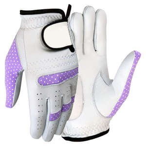 Gants de golf sur mesure en cuir de qualité supérieure avec impression de logo personnalisé pour hommes - Product Image 1
