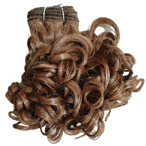 Paquete de Cabello Humano Rizado <span class=keywords><strong>Corto</strong></span> No Remy de <span class=keywords><strong>Precio</strong></span> Mayorista de Proveedor de Fábrica, <span class=keywords><strong>Extensiones</strong></span> de Cabello Real con Cierre para Mujer - Product Image 3