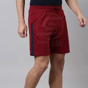 Shorts pour hommes en polyester/coton de haute qualité, respirants, séchage rapide, pour usage extérieur, couleur unie, décontractés, prix raisonnable, vente chaude, quantité en gros - Product Image 4